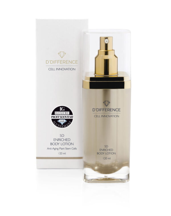 D´difference 5D Enriched Body Lotion kehakreem 120ml - Image 2