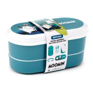 Moomin lõunakarp söögiriistadega