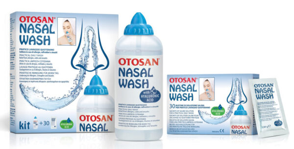 Otosan®Ninaloputuskomplekt soolalahus 30tk+pudel