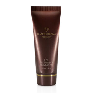 D`difference 2-in-1 näopesu- ja raseerimisgeel 30ml