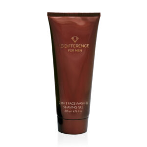 D`difference 2-in-1 näopesu- ja raseerimisgeel 200ml