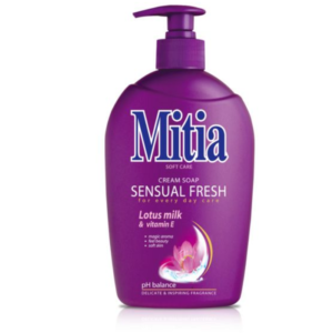 Vedelseep MITIA 0,5L sensual fresh, pumbaga