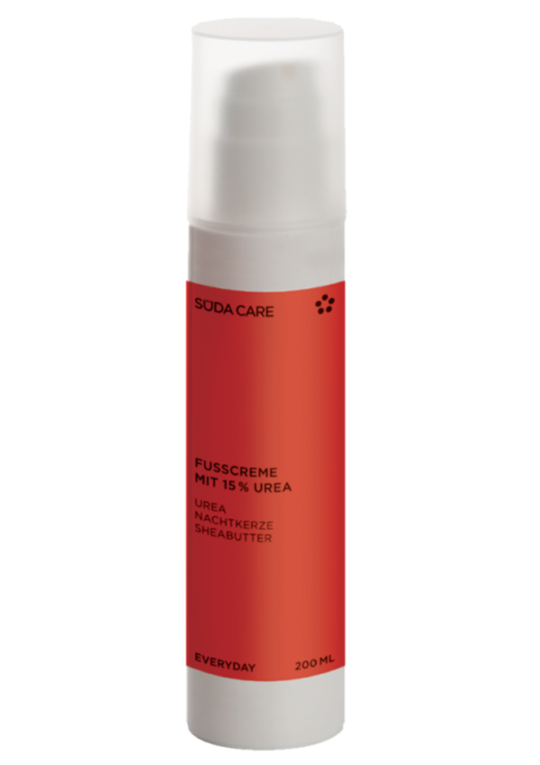 SÜDAcare jalakreem 15% uureaga 200ml