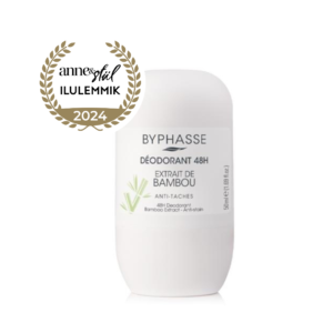 Rulldeodorant 48H Byphasse bambuseekstraktiga unisex 50ml