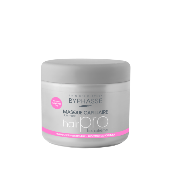 Juuksemask Byphasse HAIR PRO LISS sirgendav kahustele juustele 500ml