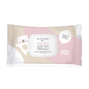 Beebisalvrätikud Byphasse Baby aaloe ja kummeliga 90tk