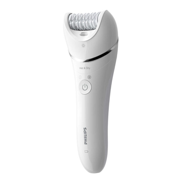 Philips epilaator Series 8000, märg- ja kuivkasutus, valge - Image 5