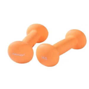 Neopreenist hantlid TUNTURI 1kg, oranž 2tk