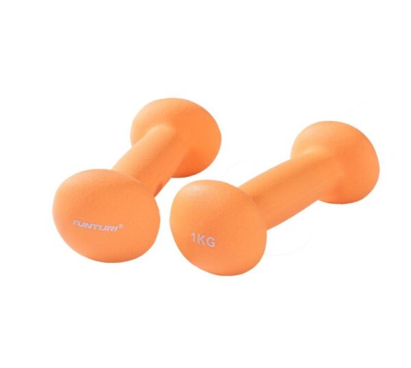Neopreenist hantlid TUNTURI 1kg, oranž 2tk