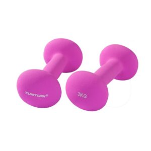 Neopreenist hantlid TUNTURI 3kg, lilla 2tk