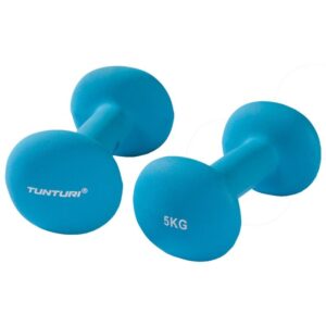 Neopreenist hantlid TUNTURI 5kg, sinine 2tk