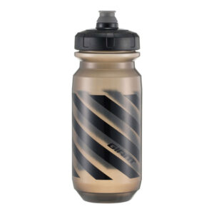 Joogipudel GIANT DOUBLESPRING 600ml läbipaistev must/must