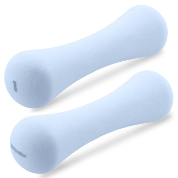 Neopreenist hantlid SPOKEY Bone 1 kg (2 tk), sinised - Image 3