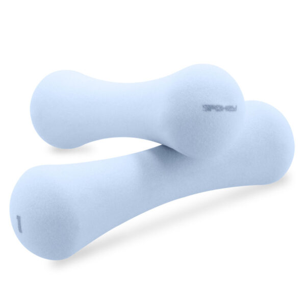 Neopreenist hantlid SPOKEY Bone 1 kg (2 tk), sinised - Image 2
