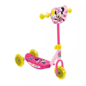 Laste tõukeratas Minnie, roosa-kollane