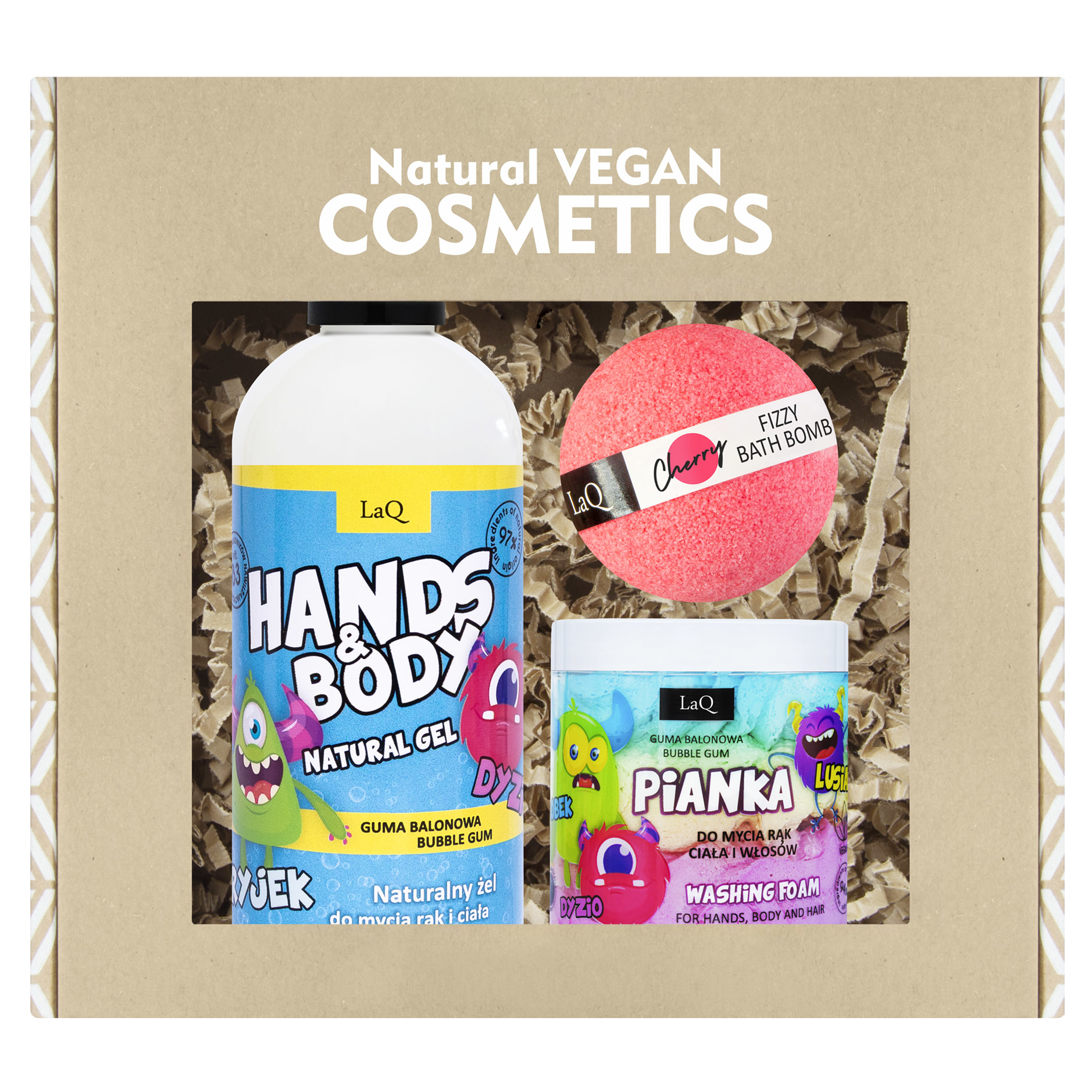 Kinkekomplekt LaQ Natural Bubble lastele