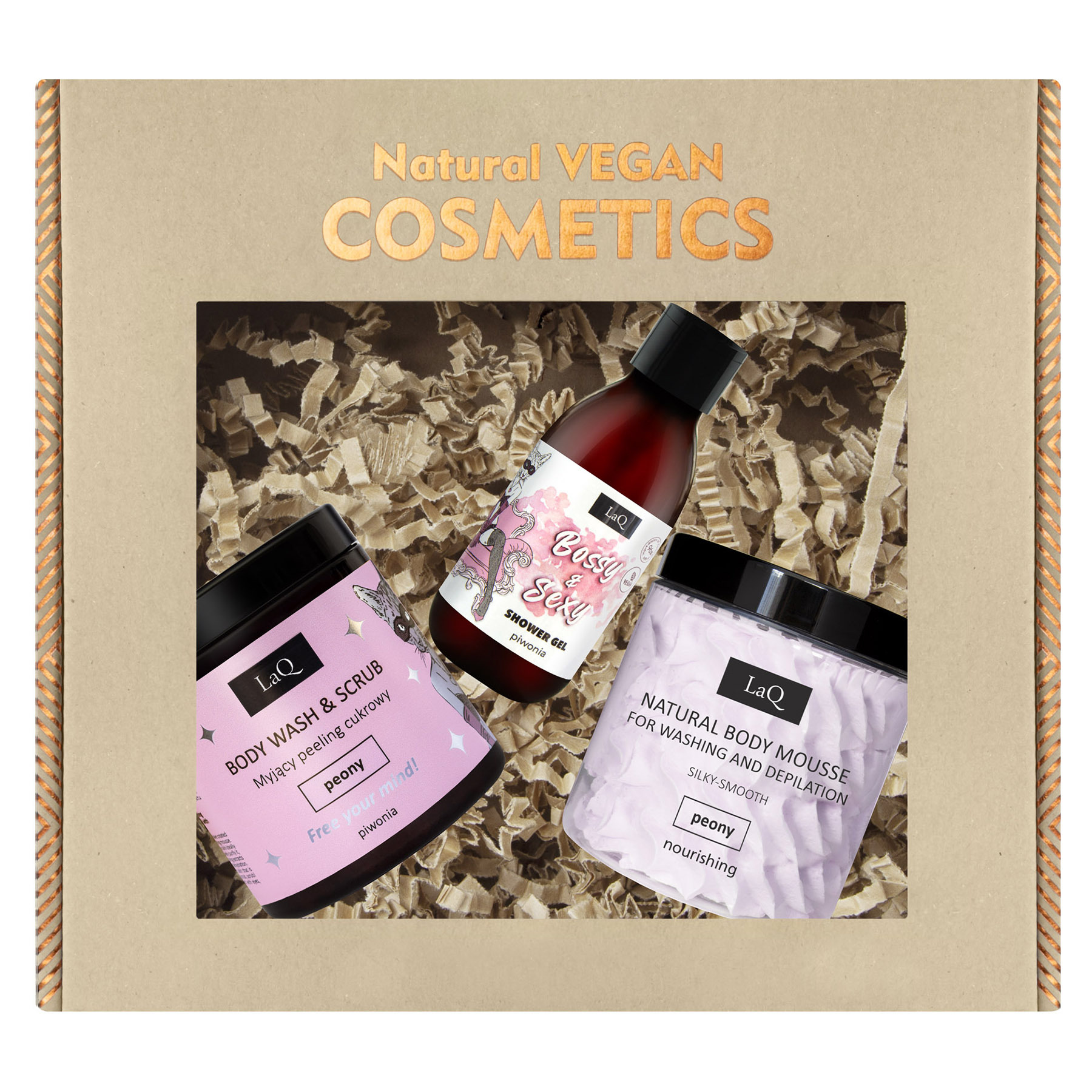 Kinkekomplekt LaQ BOSSY & SEXY ELU naistele