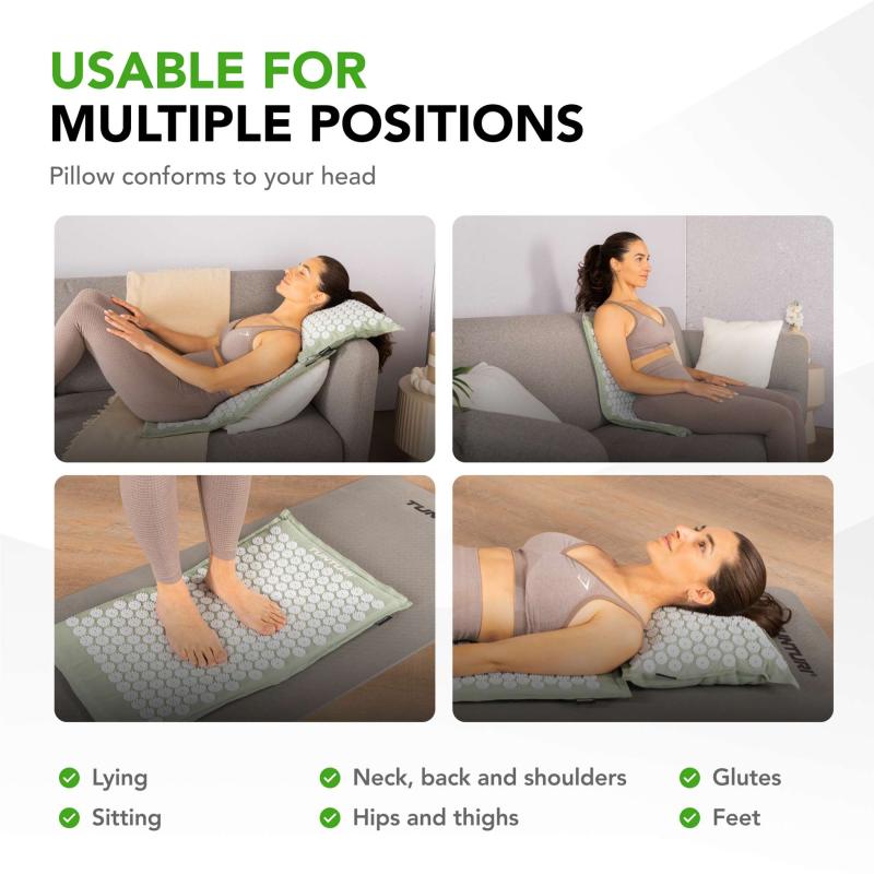 Punktimassaaži matt+padi TUNTURI PRO, mint - Image 7